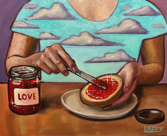Love Spread – Original Oil Painting on Canvas by David Ussery - David Ussery